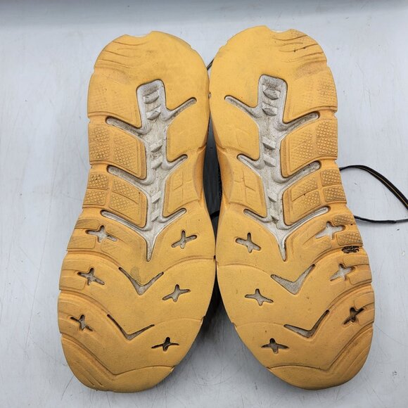 Hoka One One Mach Mens 11 Gray Yellow Athletic Shoes Outdoors Comfort Running - Picture 12 of 13